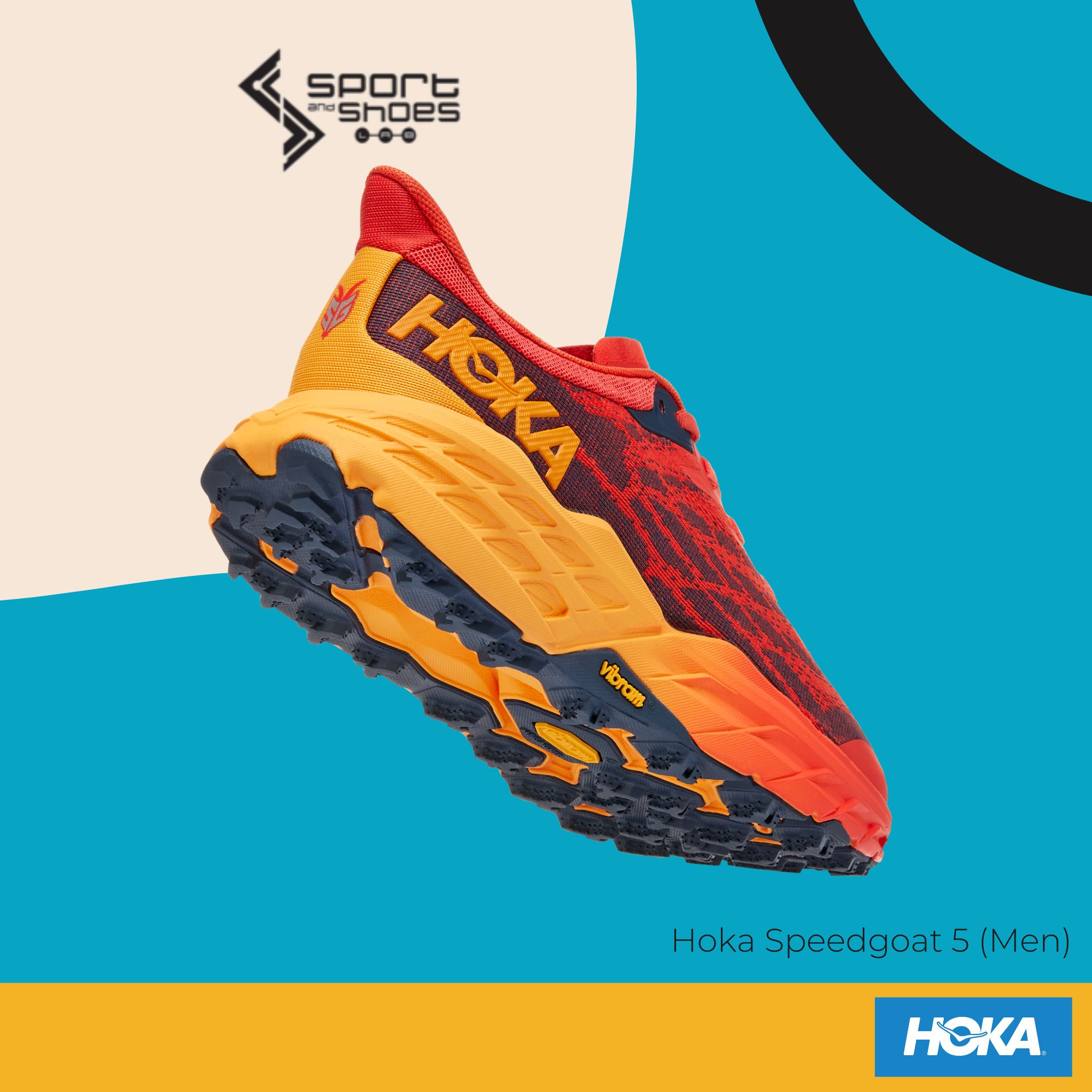 Hoka Speedgoat5 WIDE (M) (1123159-FRYL)